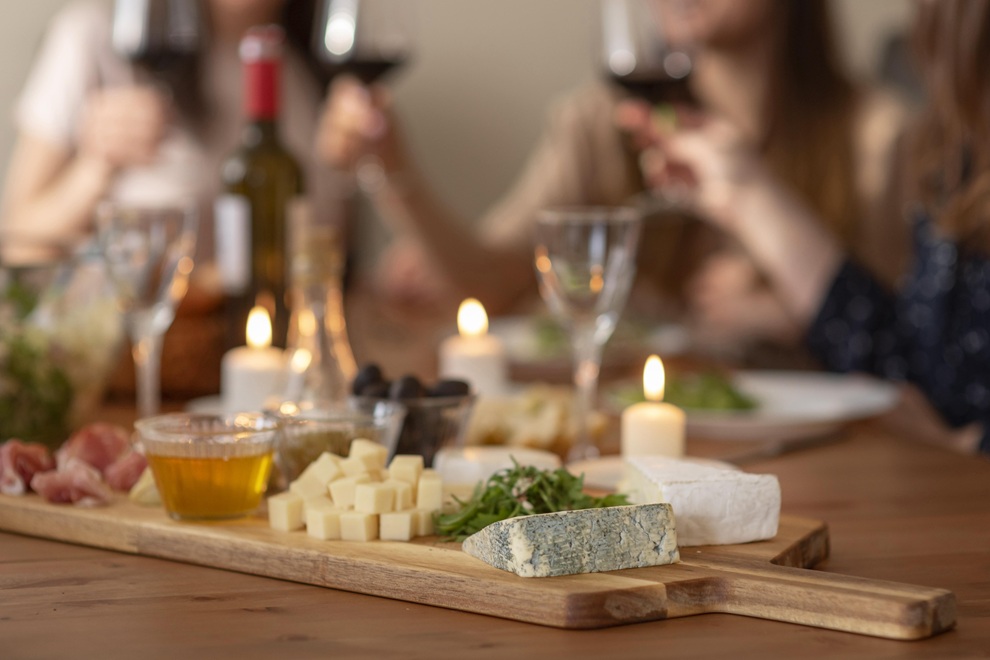 Dégustation de charcuterie et vin du domaine