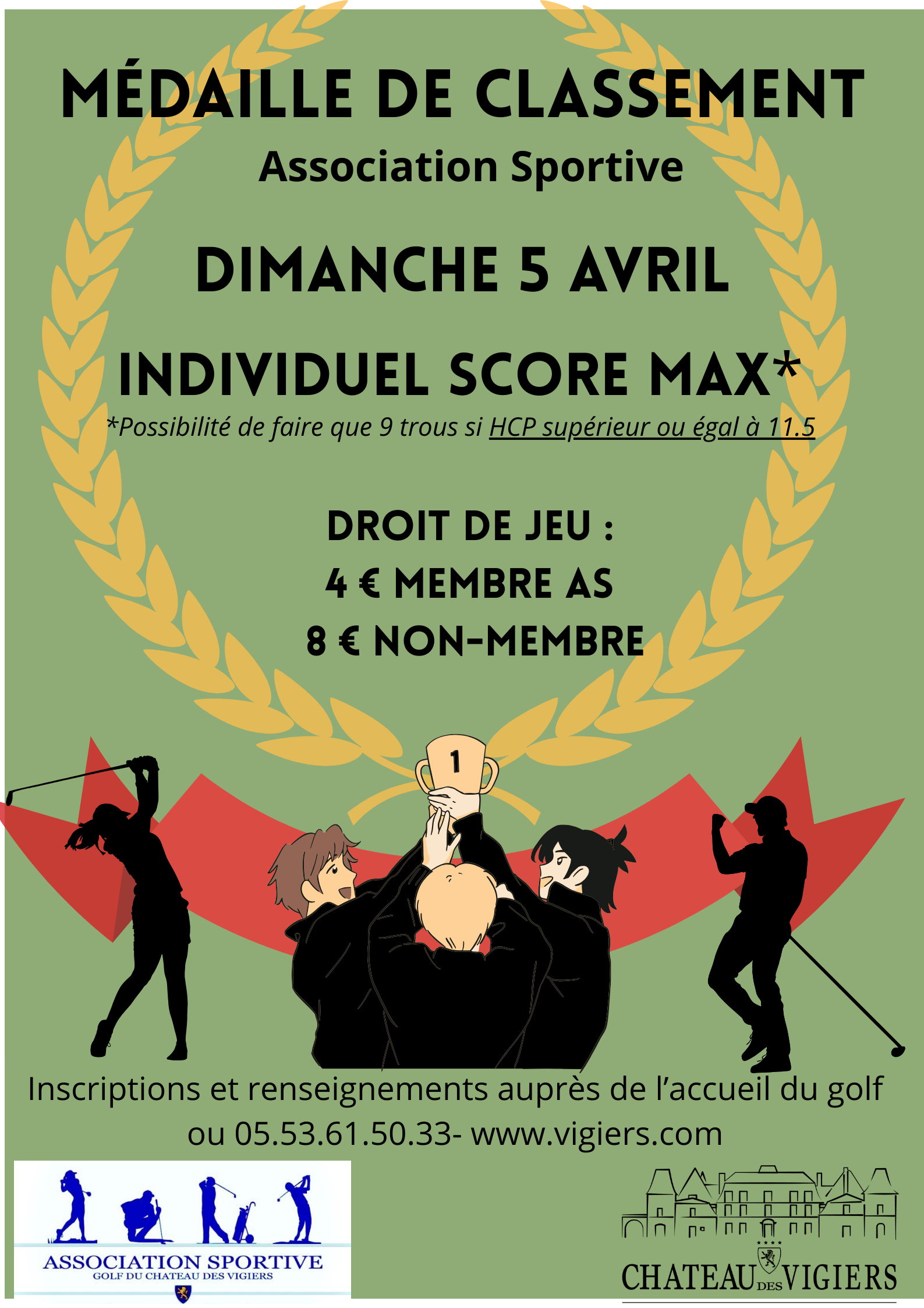 Médaille de classement