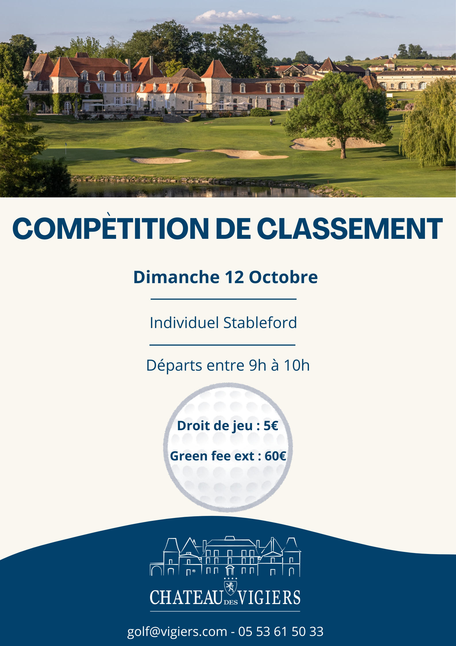 COMPETITION DE CLASSEMENT