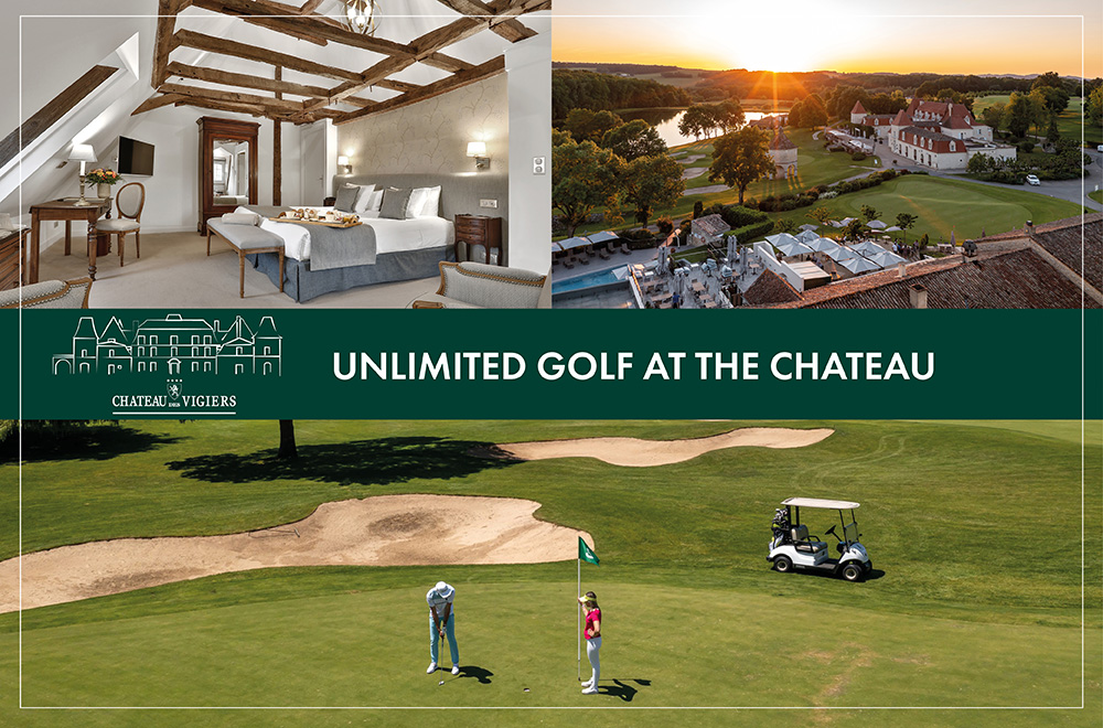 unlimited golf stay near bordeaux