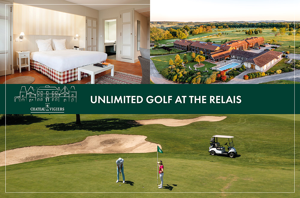 unlimited golf stay near bordeaux